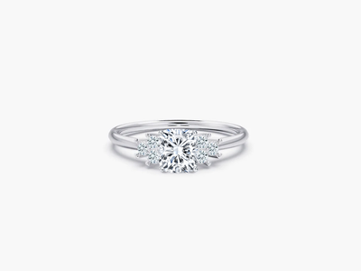 CINDERELLA Verlobungsring - Cushion Cut