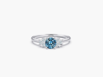 CINDERELLA Verlobungsring - Mermaid Saphir