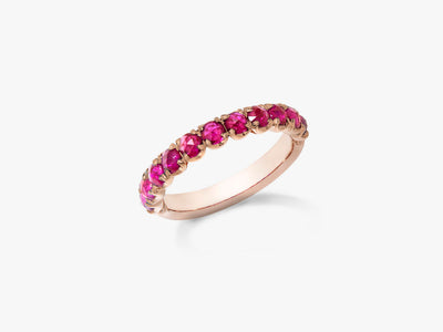 GRACE Rubin Eternity Ring - Red
