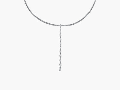 GALAXY Marquise Diamant Tennis Choker