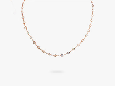 MERMAID Diamond Sprinkled Necklace (80cm)
