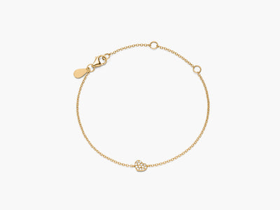 Petite Diamant Herz Armkette