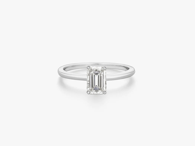 PROMISE Emerald Solitaire Verlobungsring