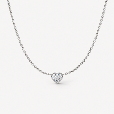 CARDIA Choker - Floating Heart Diamond 0.40ct (mined) – Schmuckdetail