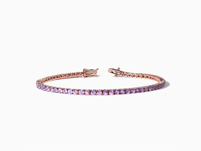 Classic Tennis Armband - Pink