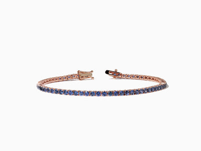 Classic Tennis Armband - Blue