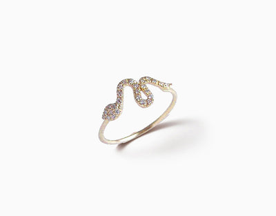 Baby Snake Diamant Ring